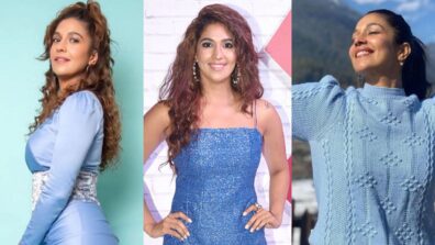 5 Times When Broken But Beautiful Fame Harleen Sethi Looked Flawless In Blue Dresses; Pictures Here