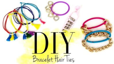 DIY Hack: Hair Ties That Can Also Be Used As Bracelets