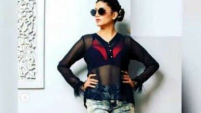 Sapna Choudhary Raises Heat As She Styles Her latest Look In Transparent Bralette