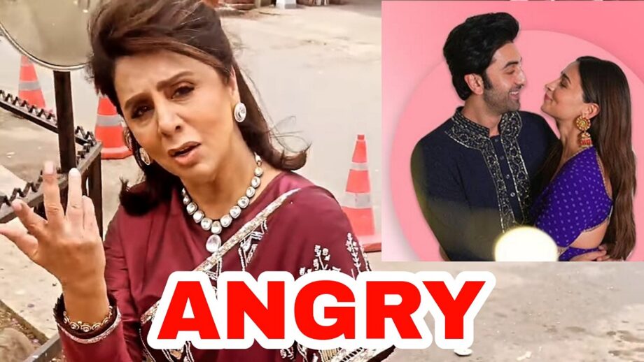 Aap Logo Ko Usse Kya...: Neetu Kapoor gets angry at paparazzi for pestering  her on Ranbir Kapoor-Alia Bhatt wedding | IWMBuzz