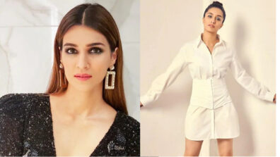 Add Corset To Your Long White Button-Down Shirt Like Shraddha Kapoor And Kriti Sanon