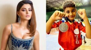 A 7 Year Old Wins Medal In Kick-Boxing At Nationals: Urvashi Rautela Express Love
