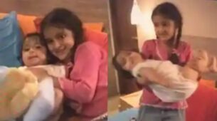 Fans Melt Down As Little Ananya Panday Sings Lullaby For Rysa Panday