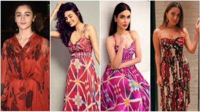 Alia Bhatt, Athiya Shetty, Diana Penty and Kiara Advani are effortlessly stylish in Saakshi Kinni maxi dresses, you will love it