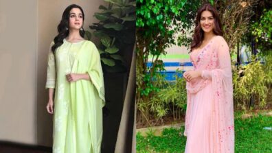 Alia Bhatt In Green Or Kriti Sanon In Pink: Who Pulled Off ‘Pretty In Pastel’ Look In Ethnic Wear?