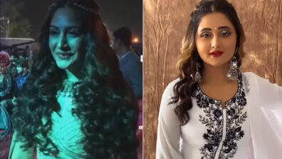 Alka Yagnik Old Songs: Surbhi Chandna grabs eyeballs in ‘Tip Tip Barsa Pani’, Rashami Desai goes ‘badi mushkil baba badi mushkil’