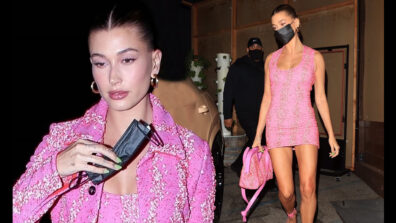 All In Pink: Hailey Bieber’s Dominant Pink Outfits Are Stunning