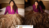 Anshula Kapoor gives regal fashion goals in this sequinned lehenga choli, Shanaya Kapoor goes obsessed