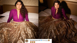 Anshula Kapoor gives regal fashion goals in this sequinned lehenga choli, Shanaya Kapoor goes obsessed