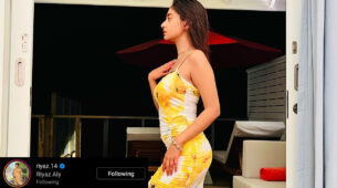 Anushka Sen’s sensational ‘sunflower’ vibe in bodycon dress gets influencer Riaz Aly’s special attention