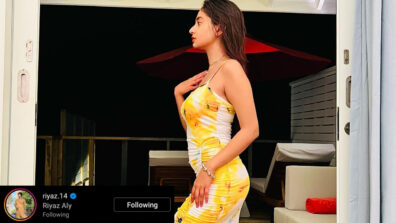 Anushka Sen’s sensational ‘sunflower’ vibe in bodycon dress gets influencer Riaz Aly’s special attention