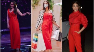 Anushka Sharma, Malaika Arora, Madhuri Dixit: These Red Jumpsuits Are Here To Make A Statement