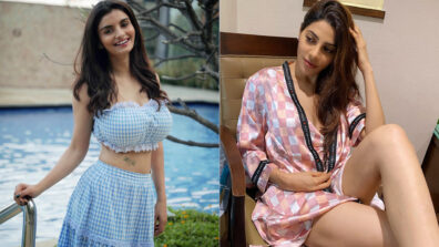 Anveshi Jain and Nikki Tamboli keep it cheeky in checkered outfits