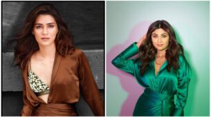 Shilpa Shetty Or Kriti Sanon: Whose Monochromatic Satin Ensemble Would You Steal
