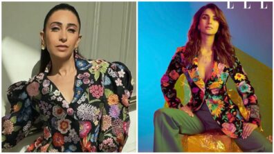 Vaani Kapoor And Karisma Kapoor Are Here To Flaunt Floral Blazer Ensembles With Swag