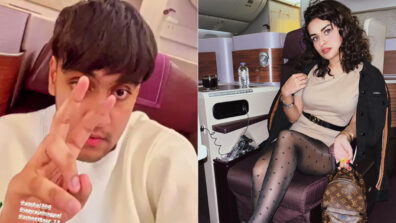 Avneet Kaur caught on camera with Raghav Sharma in flight, see viral business class footage