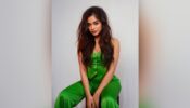 Can’t Get Over Jannat Zubair’s Classy Green Pantsuit Look