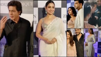 Baba Siddiqui Iftaar Party: Shah Rukh,Salman Khan, Tamannaah Bhatia, Karan Kundrra-Tejasswi Prakash, Jasmin Bhasin-Aly Goni, Shehnaaz Gill and others attend