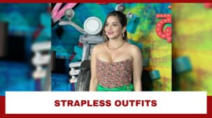 Bhojpuri Babe Monalisa’s Top Strapless Outfits