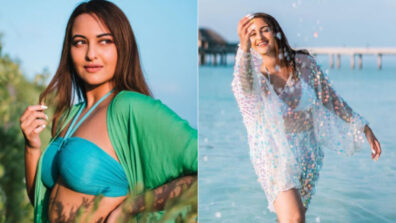 ‘Bikini-clad’ Sonakshi Sinha has ‘summer on her mind’ at Maldives, get visual delight