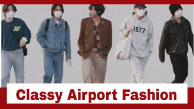 BTS RM, Suga, Jin, Jimin, V Look Classy & Sassy In Eccentric Airport Fashion: Check Its Worth