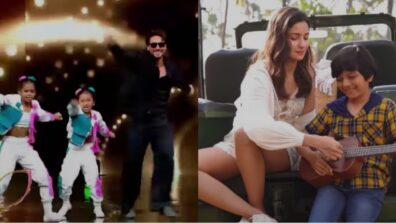 Bum Bum Bole…Masti Mein Dole: Alia Bhatt and Tiger Shroff love kids unconditionally, check out ‘masti moments’