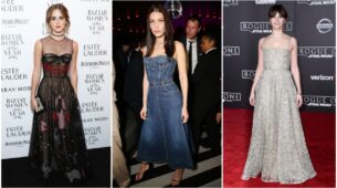Celebs Who Donned Dior Corset Dresses, From Felicity Jones To Bella Hadid