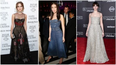 Celebs Who Donned Dior Corset Dresses, From Felicity Jones To Bella Hadid