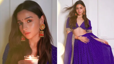 Check Out Alia Bhatt’s Gorgeous Blue Lehenga Looks