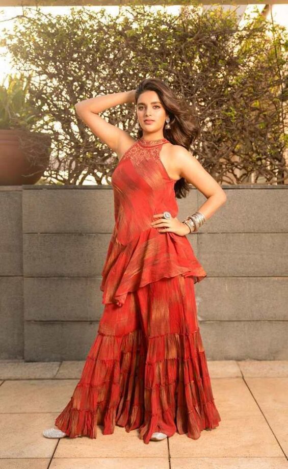 Check Out The Best Of Nidhhi Agerwal’s Red Ensembles - 3