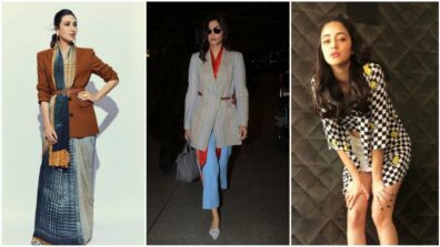 Ananya Panday, Sonam Kapoor Or Karisma Kapoor: Who Slayed In A Funky Blazer Look