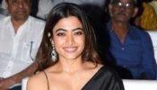 Check Out When Rashmika Mandanna Slayed In A Black Saree