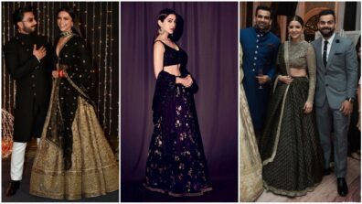 Deepika Padukone, Sara Ali Khan, Or Anushka Sharma: Who Looks Best In A Black Sabyasachi Lehenga?