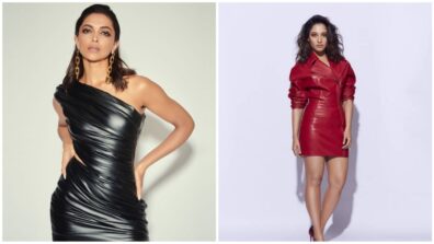 Deepika Padukone Vs Tamannaah Bhatia, Whose Leather Outfit Collection Is To Die For?