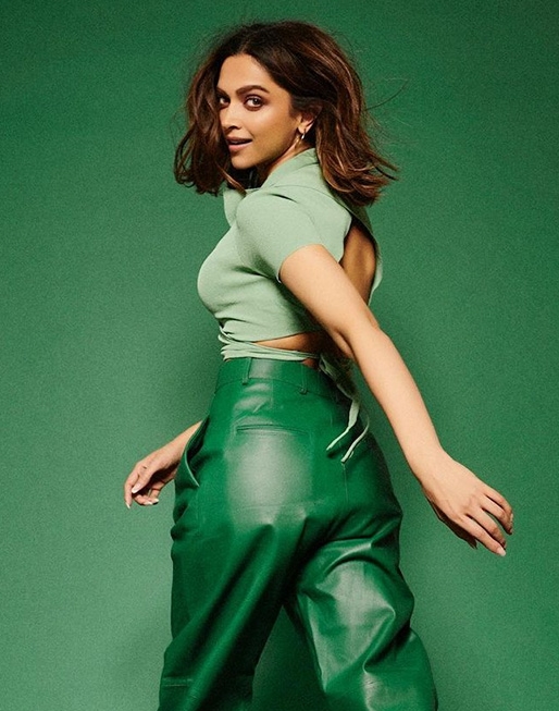 Deepika Padukone’s Emerald Green Leather Pants Or Bella Hadid’s Olive Green Leather Trousers? - 0