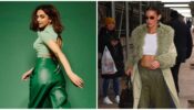 Deepika Padukone’s Emerald Green Leather Pants Or Bella Hadid’s Olive Green Leather Trousers?