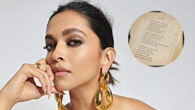 Deepika Padukone’s First Poetry At Age 12 Goes Viral: Check