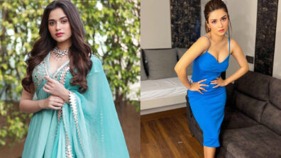 Desi Vs Videsi: Jannat Zubair Rahmani’s ethnic sky blue Vs Avneet Kaur’s royal blue bodycon, who’s your dream crush? (Vote Now)