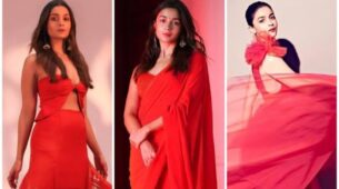 Hot As The Fire: Alia Bhatt Looks ‘Hot Babe’ In These Red Outfit, Are You Having Sleepless Nights?