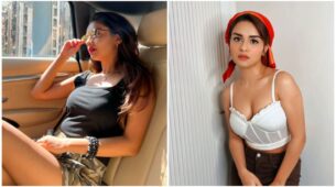 Digital Divas On Fire: Anushka Sen and Avneet Kaur stab hearts in black and white bralette tops, see viral pics