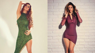 Disha Patani And Her Never-Ending Love For Strappy Figure-Hugging Dresses