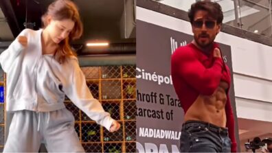 Disha Patani caught fighting like pro, Tiger Shroff says ‘Feel good’