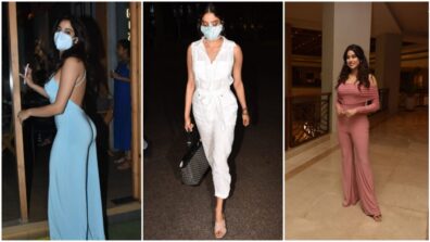 From Pastel Blue To Blush Pink, Janhvi Kapoor’s Jumpsuit Looks Are Prettiest