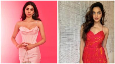 Kiara Advani’s Bustier Red Dress Or Khushi Kapoor’s Satin Pink Corset Dress? Which One Is Your Ideal Date Night Look