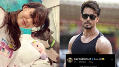 Disha Patani shares cute pawsome moments with her favourite, rumoured BF Tiger Shroff comments