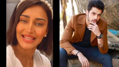 Erica Fernandes turns ‘drama queen’ in real life, Parth Samthaan gives flying kiss saying, “now that’s interesting…”