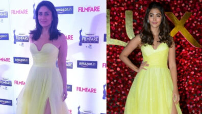 Fashion Face-Off: Kareena Kapoor And Pooja Hegde Are Slaying It In Strapless, Deep-Neckline Dresses: Who Is The Beauty Of Your Eye?