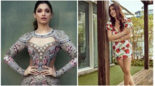 Fashion Faceoff: Tamannaah Bhatia And Radhika Madan Look Flawless In Floral Bodycon Mini Dress. Let’s See Who Gets You Sweating!
