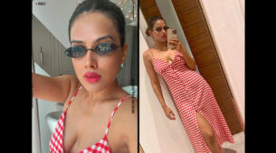 Fashion Inspiration: Nia Sharma turns the summer babe in red checkered outfit, Arjun Bijlani goes lovestruck