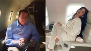From Arnold Schwarzenegger To Kylie Jenner: Luxurious Private Jet Collection